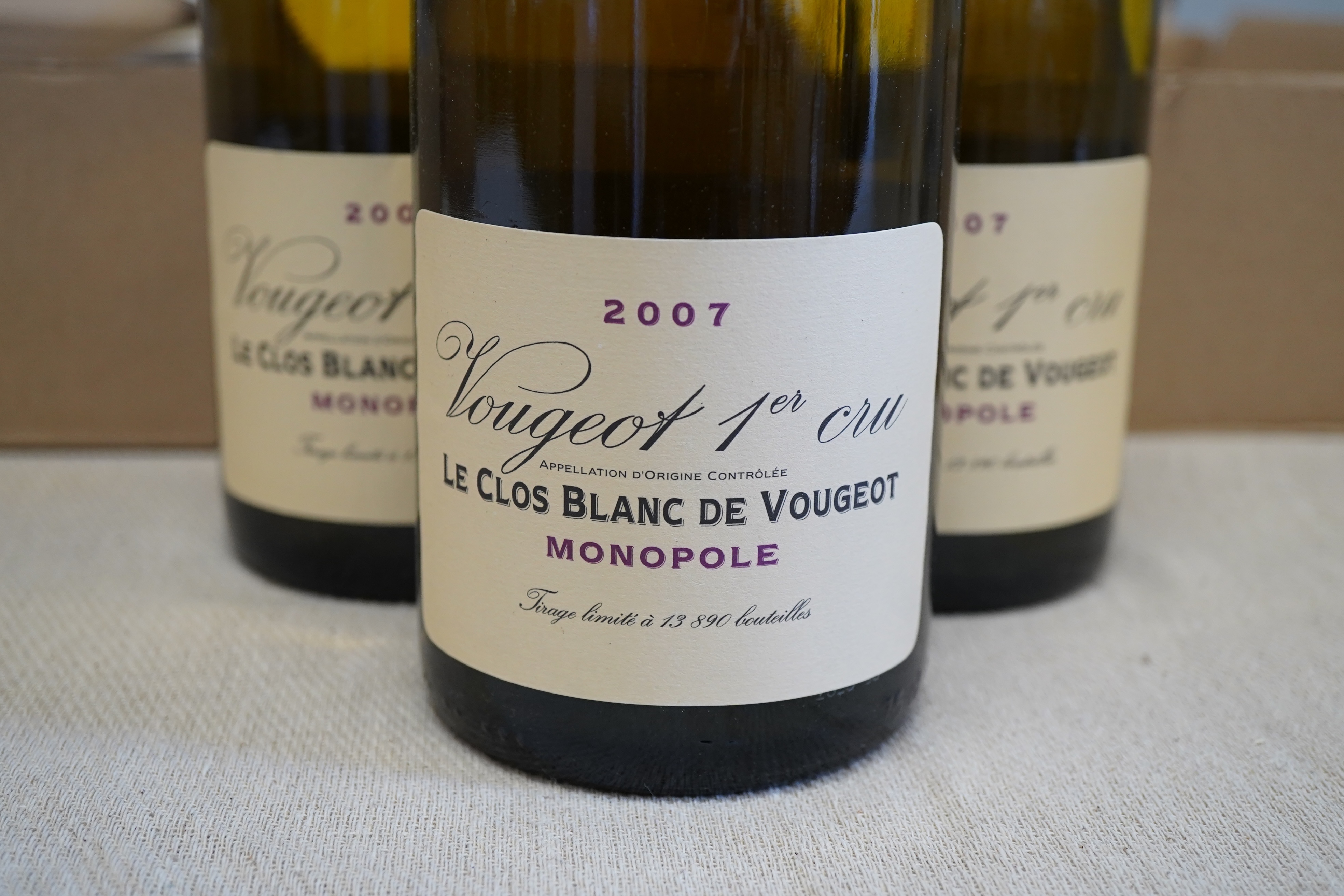 Domaine de la Vougeraie, 'Le Clos Blanc de Vougeot, Monopole', 2007